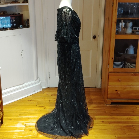 Rene By Rene Ruiz Collection Embroidered Evening Gown - Picture 6 of 14